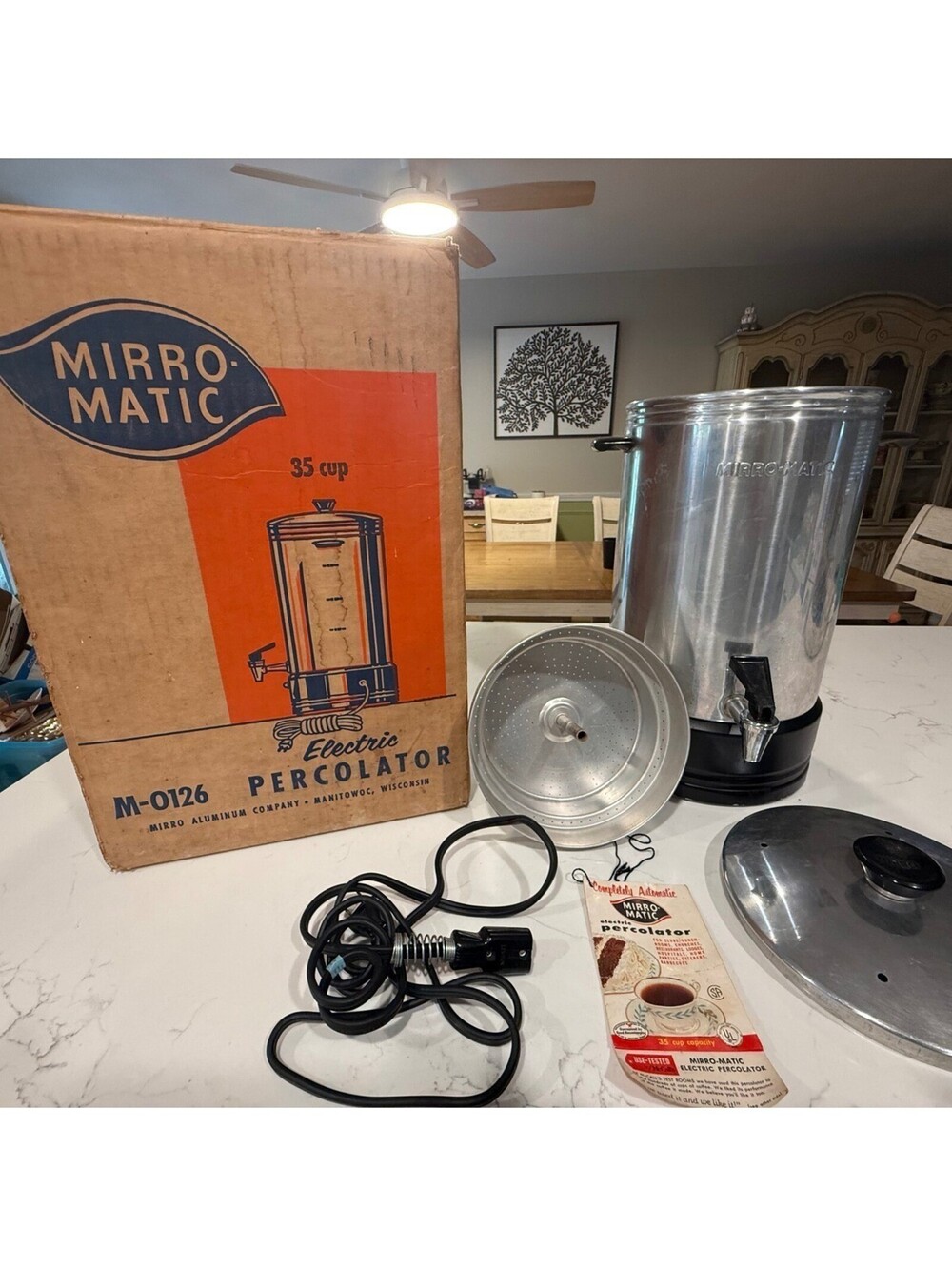 Mirro-Matic 35 Cup Electric Percolator